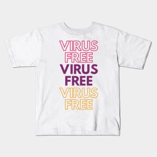 Virus Free Kids T-Shirt